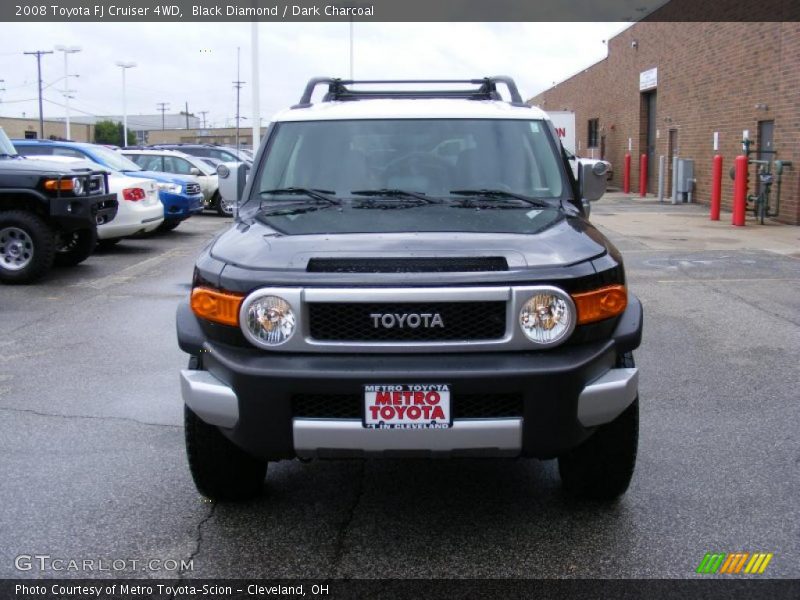 Black Diamond / Dark Charcoal 2008 Toyota FJ Cruiser 4WD