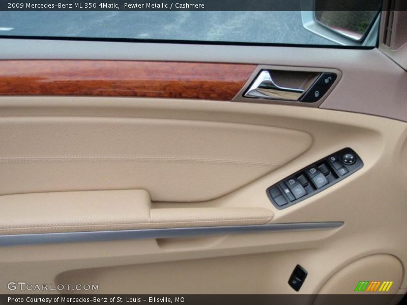 Pewter Metallic / Cashmere 2009 Mercedes-Benz ML 350 4Matic