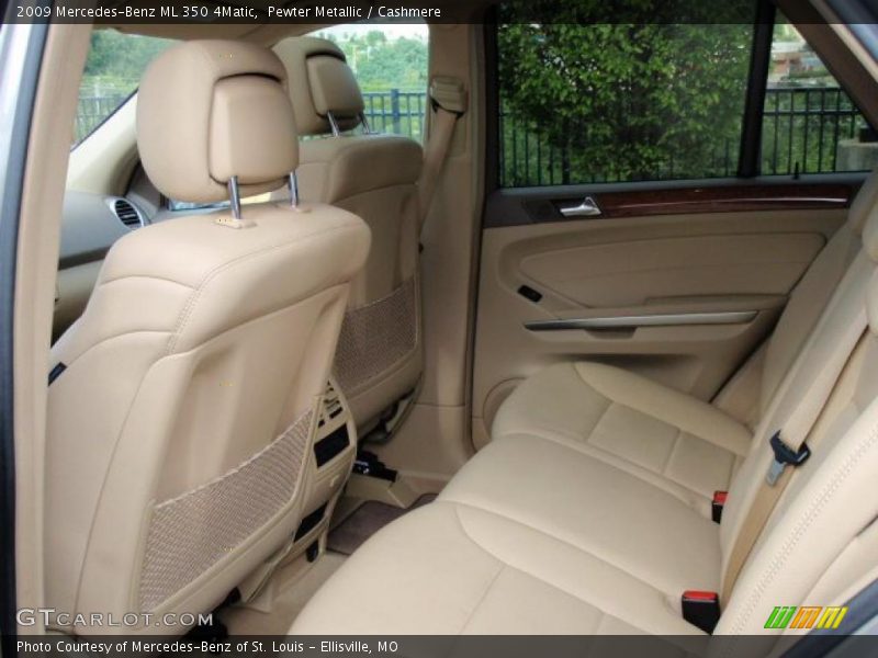 Pewter Metallic / Cashmere 2009 Mercedes-Benz ML 350 4Matic