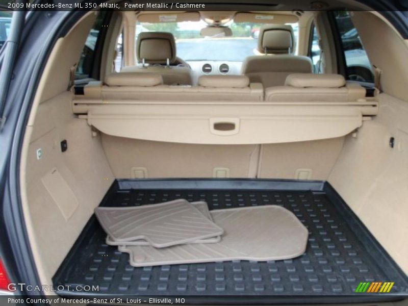 Pewter Metallic / Cashmere 2009 Mercedes-Benz ML 350 4Matic