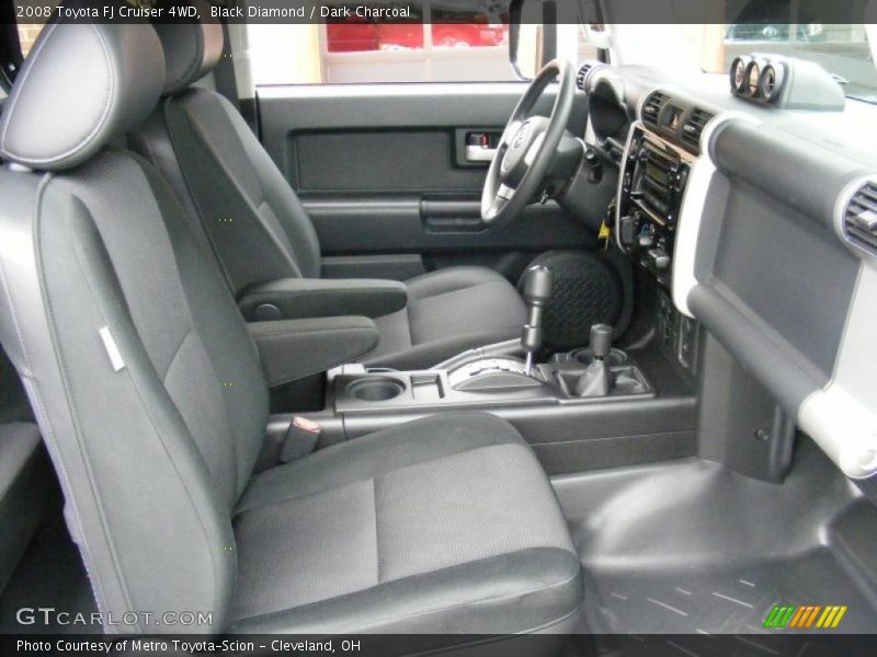 Black Diamond / Dark Charcoal 2008 Toyota FJ Cruiser 4WD