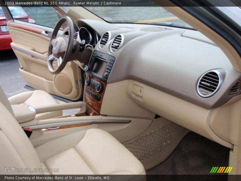 Pewter Metallic / Cashmere 2009 Mercedes-Benz ML 350 4Matic