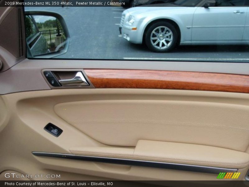Pewter Metallic / Cashmere 2009 Mercedes-Benz ML 350 4Matic