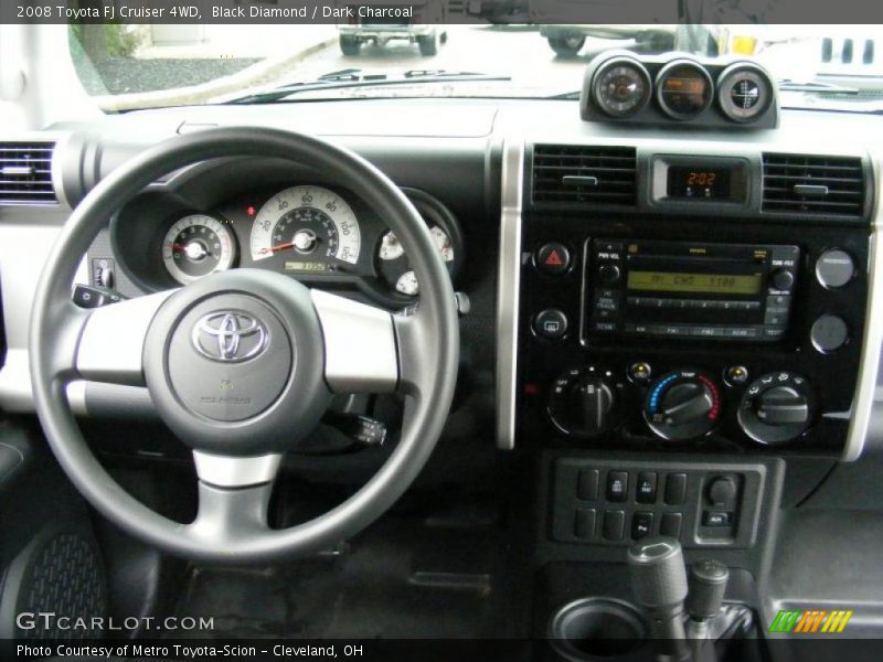 Black Diamond / Dark Charcoal 2008 Toyota FJ Cruiser 4WD