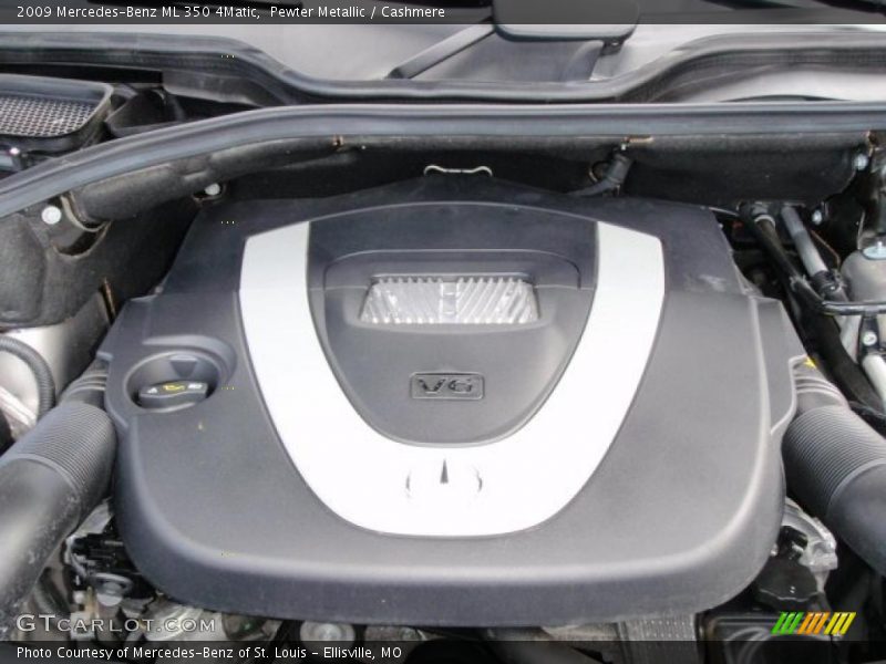 Pewter Metallic / Cashmere 2009 Mercedes-Benz ML 350 4Matic