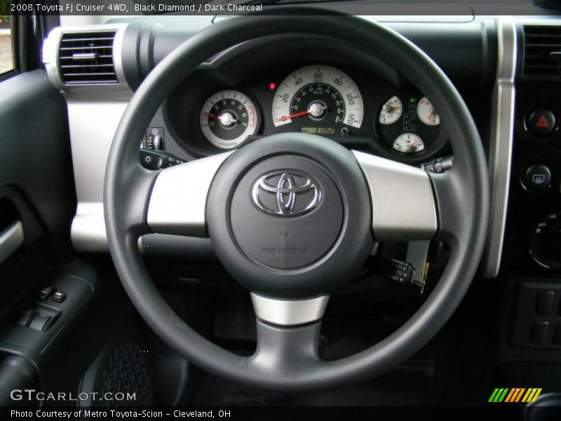 Black Diamond / Dark Charcoal 2008 Toyota FJ Cruiser 4WD