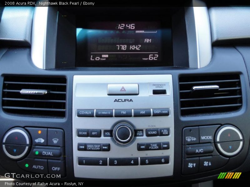 Nighthawk Black Pearl / Ebony 2008 Acura RDX