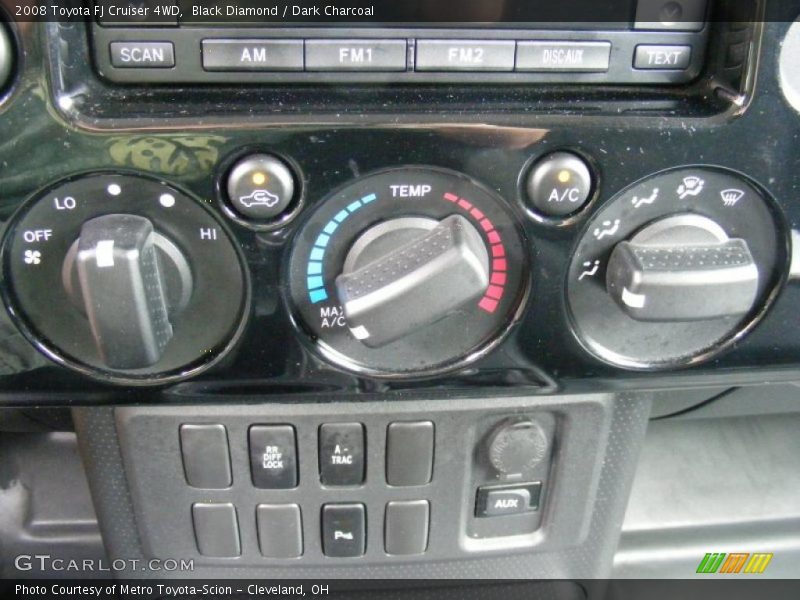 Black Diamond / Dark Charcoal 2008 Toyota FJ Cruiser 4WD
