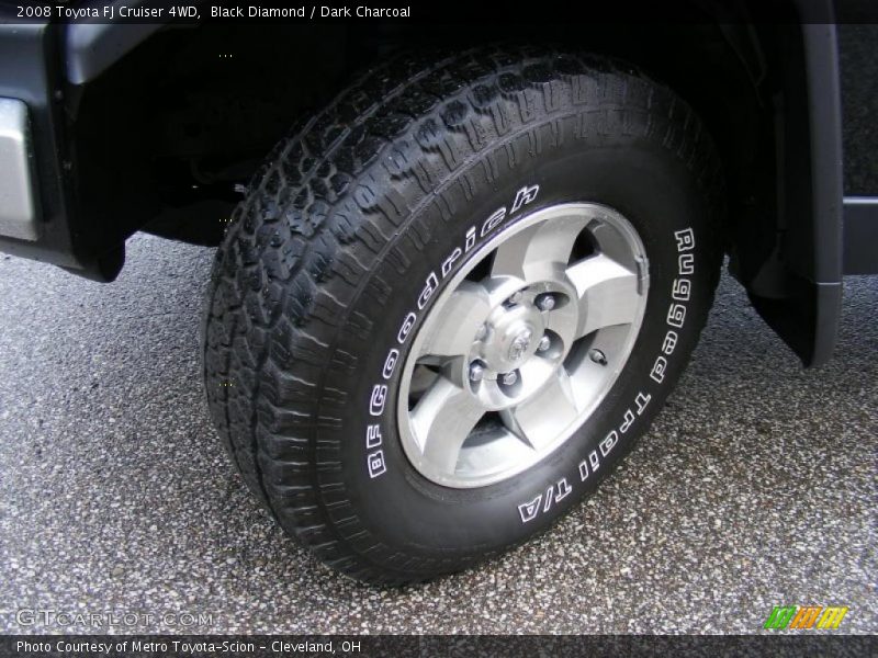 Black Diamond / Dark Charcoal 2008 Toyota FJ Cruiser 4WD