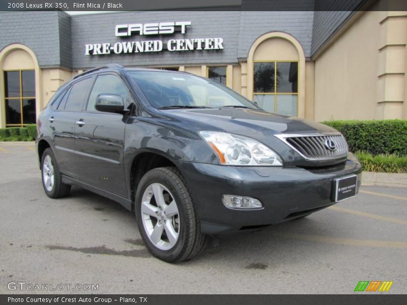 Flint Mica / Black 2008 Lexus RX 350