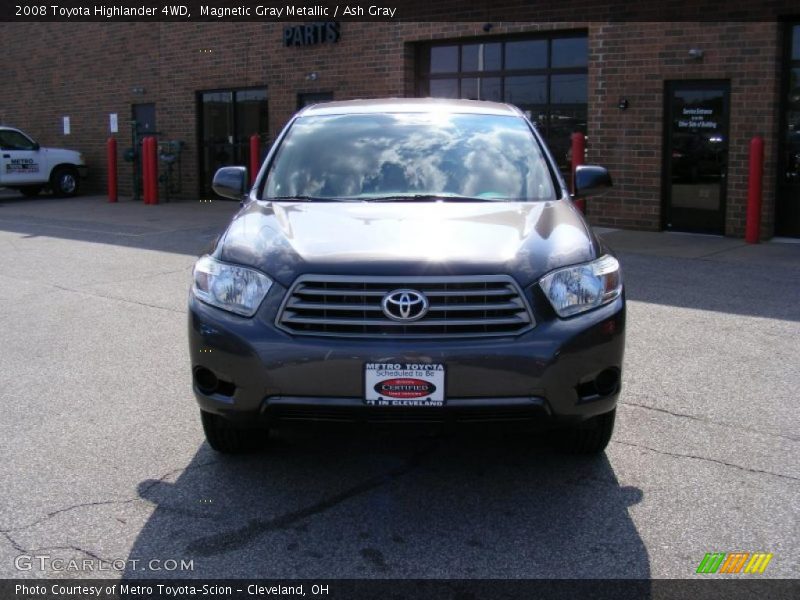 Magnetic Gray Metallic / Ash Gray 2008 Toyota Highlander 4WD