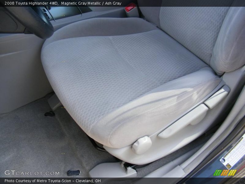 Magnetic Gray Metallic / Ash Gray 2008 Toyota Highlander 4WD