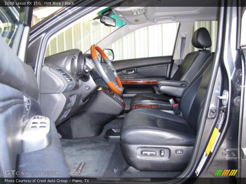 Flint Mica / Black 2008 Lexus RX 350