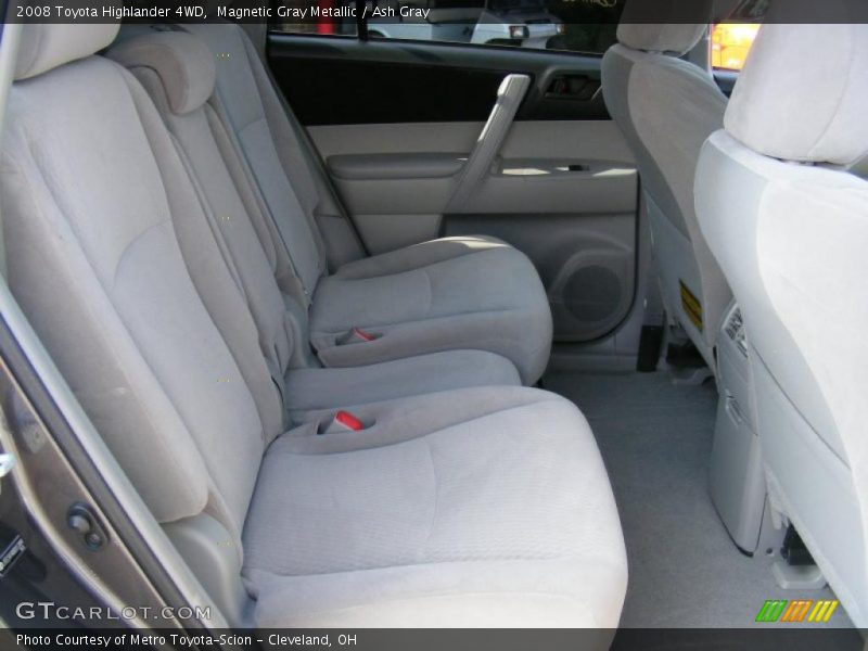 Magnetic Gray Metallic / Ash Gray 2008 Toyota Highlander 4WD