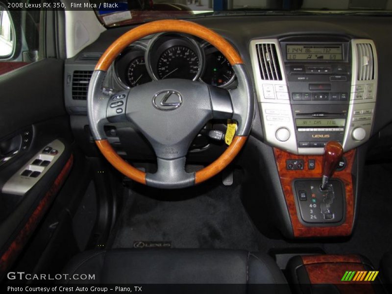 Flint Mica / Black 2008 Lexus RX 350