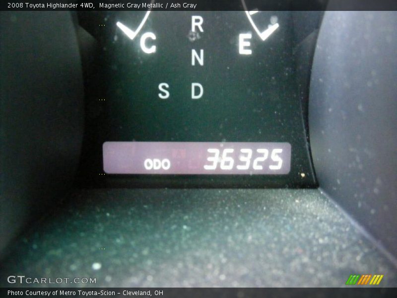 Magnetic Gray Metallic / Ash Gray 2008 Toyota Highlander 4WD