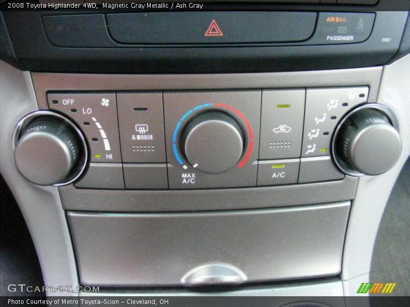 Magnetic Gray Metallic / Ash Gray 2008 Toyota Highlander 4WD