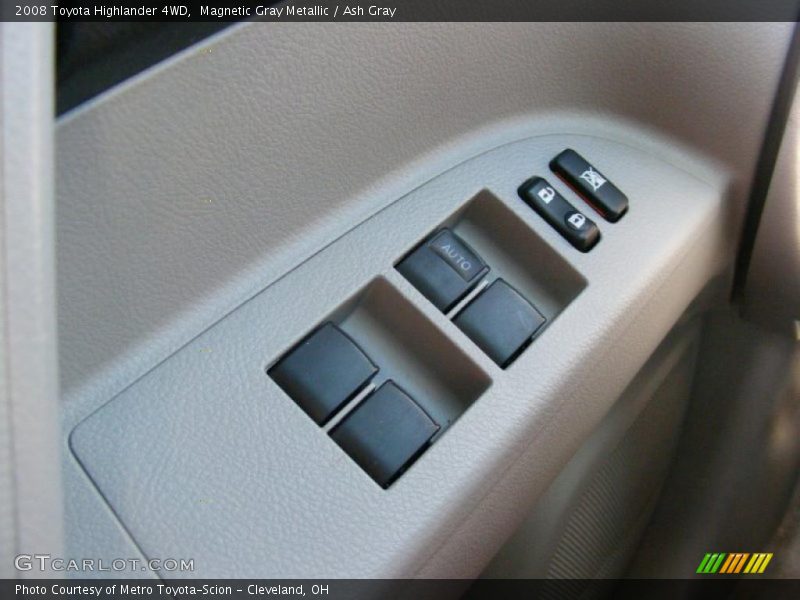 Magnetic Gray Metallic / Ash Gray 2008 Toyota Highlander 4WD