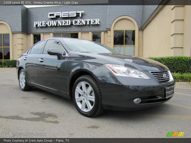 Smoky Granite Mica / Light Gray 2008 Lexus ES 350