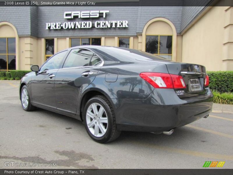 Smoky Granite Mica / Light Gray 2008 Lexus ES 350