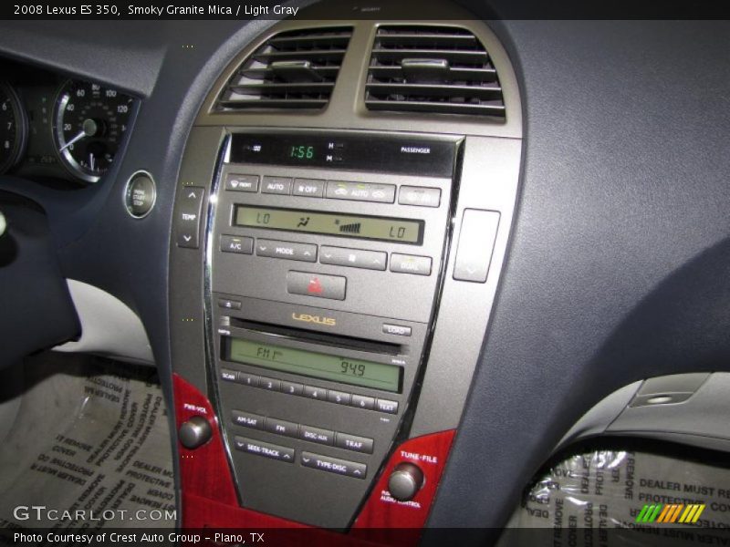 Smoky Granite Mica / Light Gray 2008 Lexus ES 350