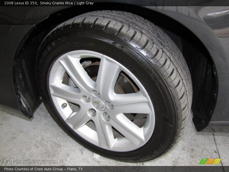 Smoky Granite Mica / Light Gray 2008 Lexus ES 350