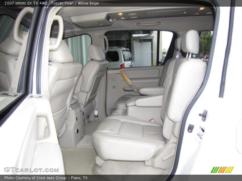 Tuscan Pearl / Willow Beige 2007 Infiniti QX 56 4WD