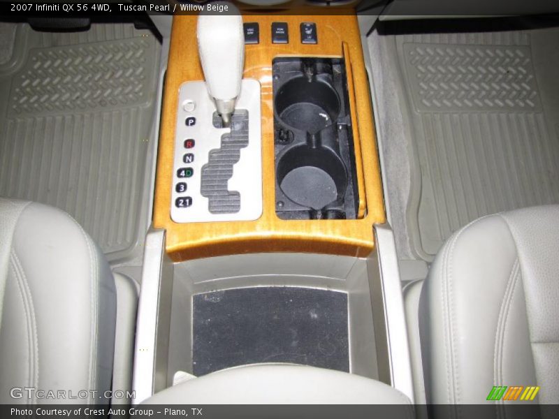 Tuscan Pearl / Willow Beige 2007 Infiniti QX 56 4WD