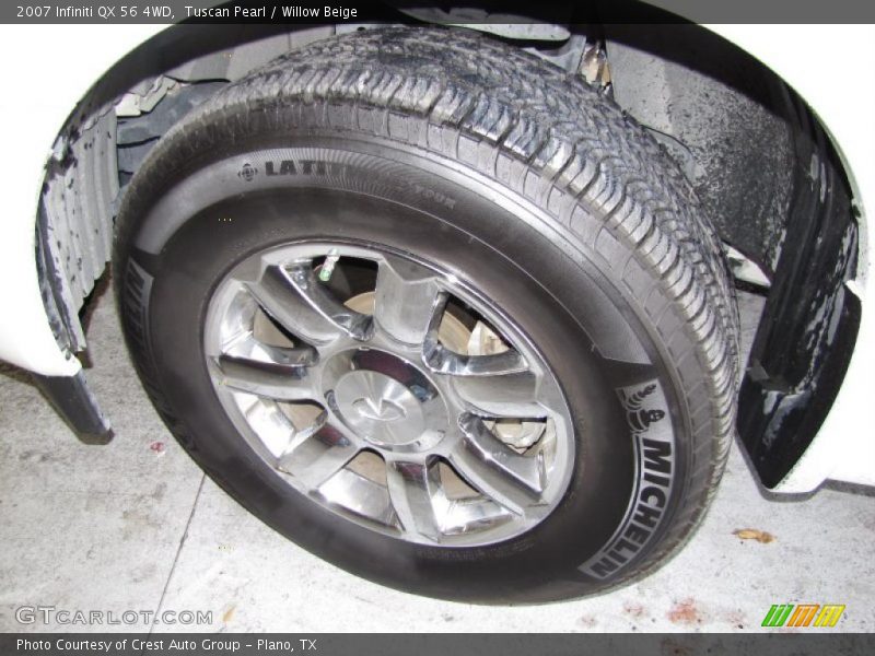 Tuscan Pearl / Willow Beige 2007 Infiniti QX 56 4WD
