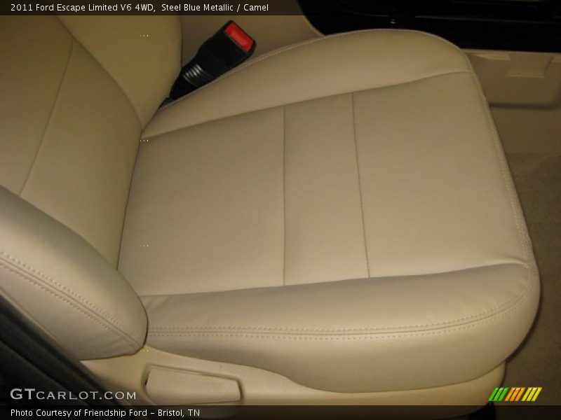 Steel Blue Metallic / Camel 2011 Ford Escape Limited V6 4WD