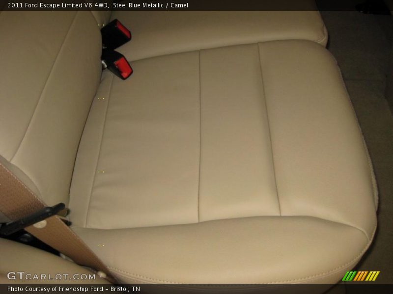 Steel Blue Metallic / Camel 2011 Ford Escape Limited V6 4WD