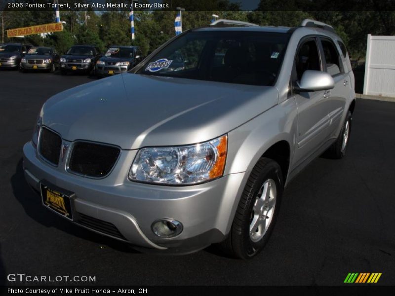 Silver Alloy Metallic / Ebony Black 2006 Pontiac Torrent