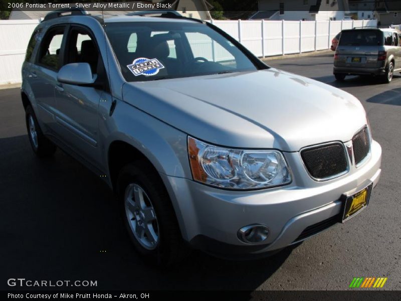 Silver Alloy Metallic / Ebony Black 2006 Pontiac Torrent