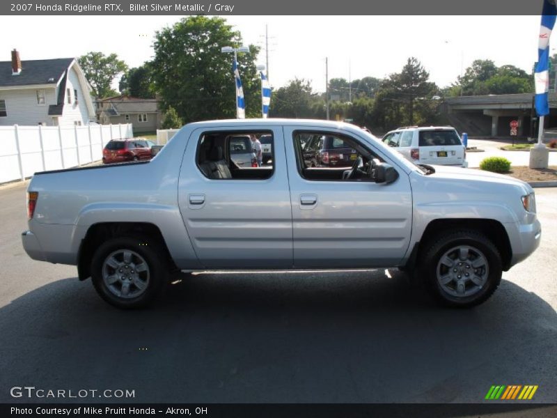 Billet Silver Metallic / Gray 2007 Honda Ridgeline RTX