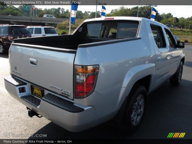 Billet Silver Metallic / Gray 2007 Honda Ridgeline RTX