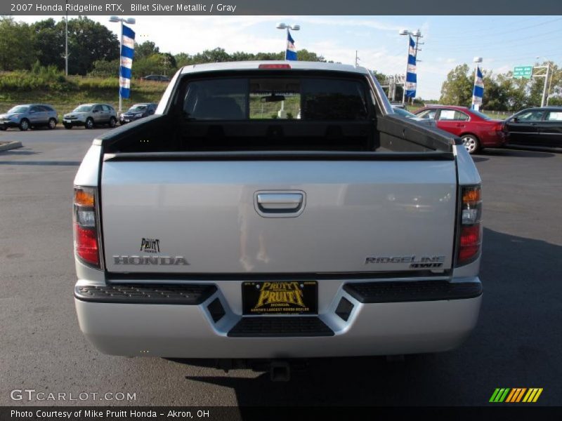 Billet Silver Metallic / Gray 2007 Honda Ridgeline RTX