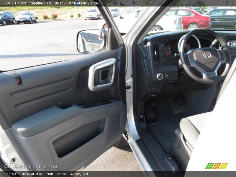 Billet Silver Metallic / Gray 2007 Honda Ridgeline RTX