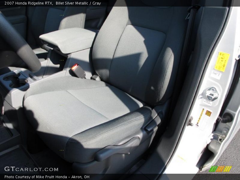 Billet Silver Metallic / Gray 2007 Honda Ridgeline RTX