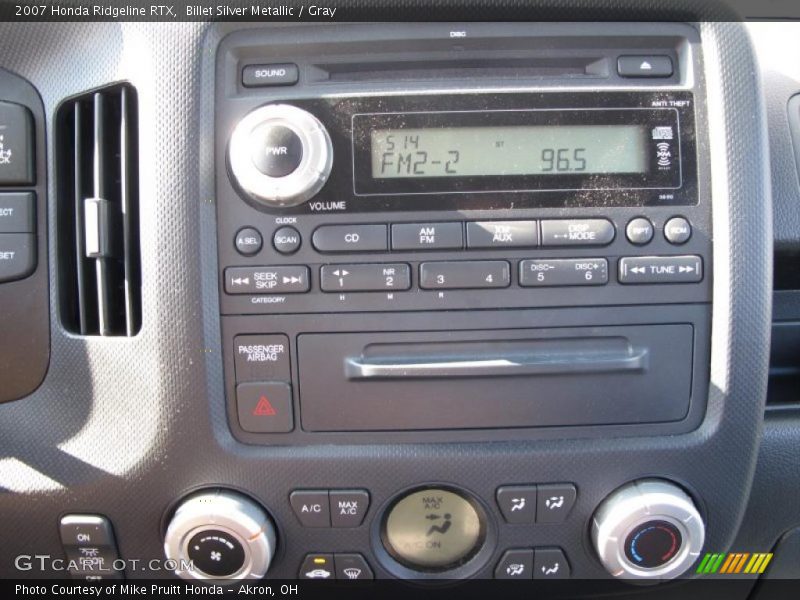 Billet Silver Metallic / Gray 2007 Honda Ridgeline RTX