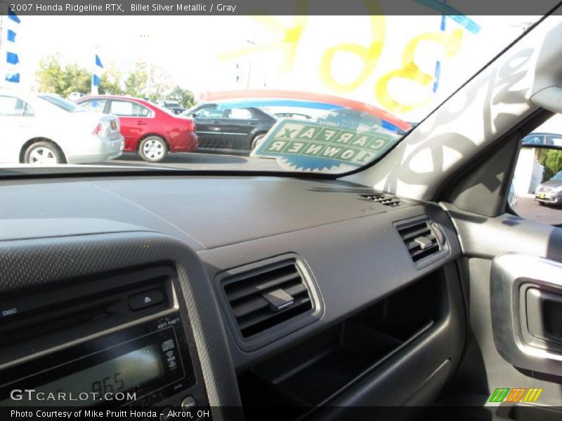 Billet Silver Metallic / Gray 2007 Honda Ridgeline RTX