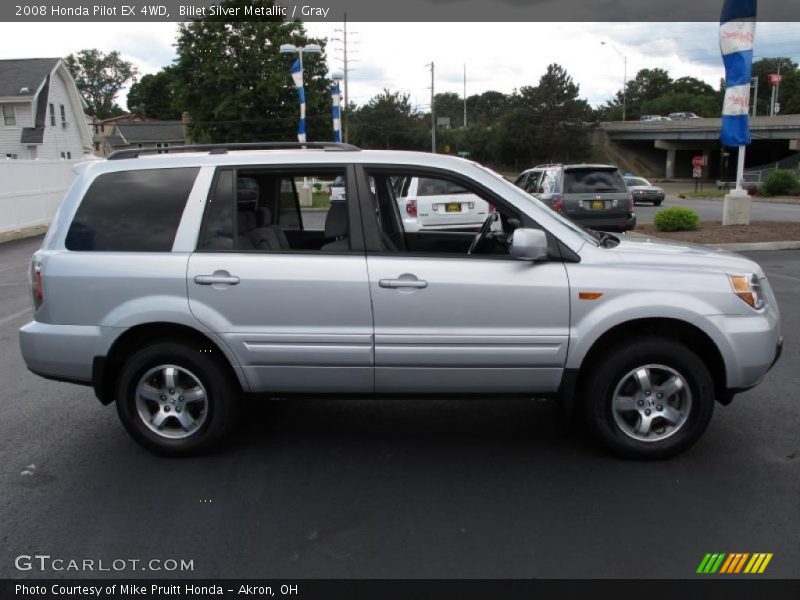 Billet Silver Metallic / Gray 2008 Honda Pilot EX 4WD