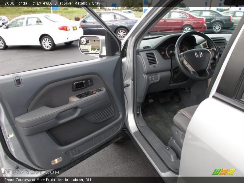 Billet Silver Metallic / Gray 2008 Honda Pilot EX 4WD