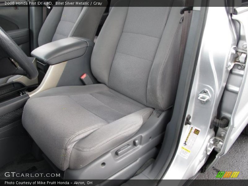 Billet Silver Metallic / Gray 2008 Honda Pilot EX 4WD
