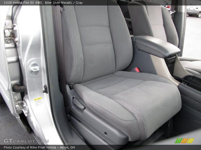 Billet Silver Metallic / Gray 2008 Honda Pilot EX 4WD