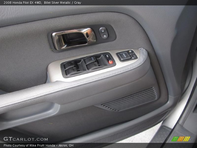 Billet Silver Metallic / Gray 2008 Honda Pilot EX 4WD