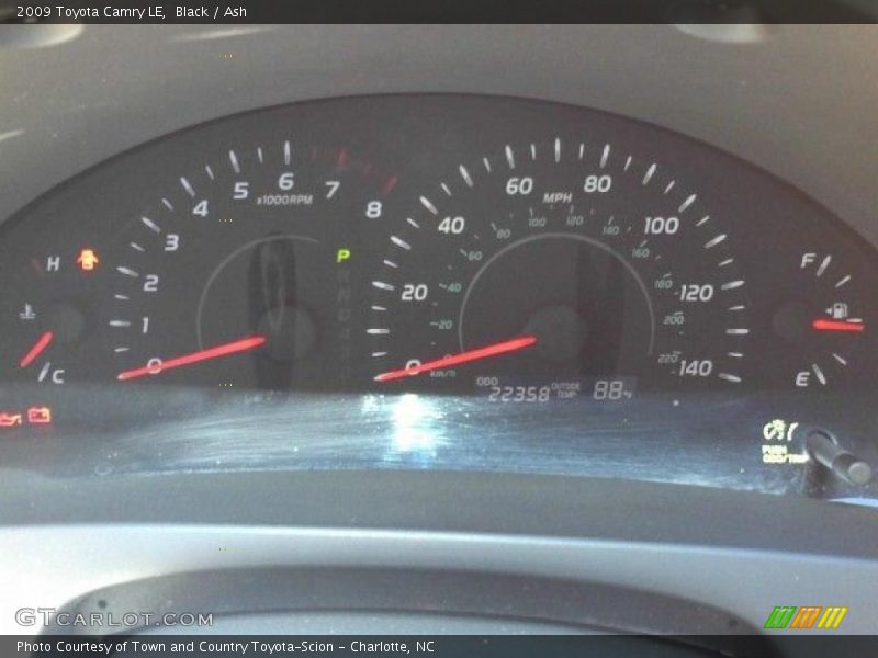 Black / Ash 2009 Toyota Camry LE
