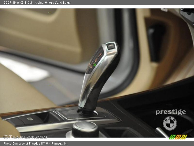 Alpine White / Sand Beige 2007 BMW X5 3.0si