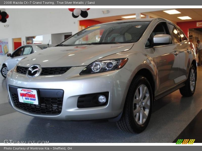 True Silver Metallic / Sand 2008 Mazda CX-7 Grand Touring