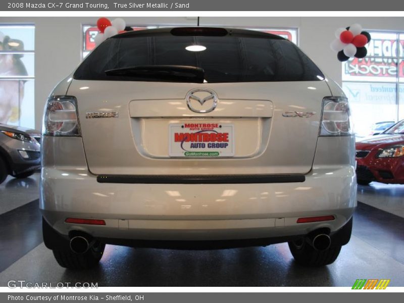 True Silver Metallic / Sand 2008 Mazda CX-7 Grand Touring