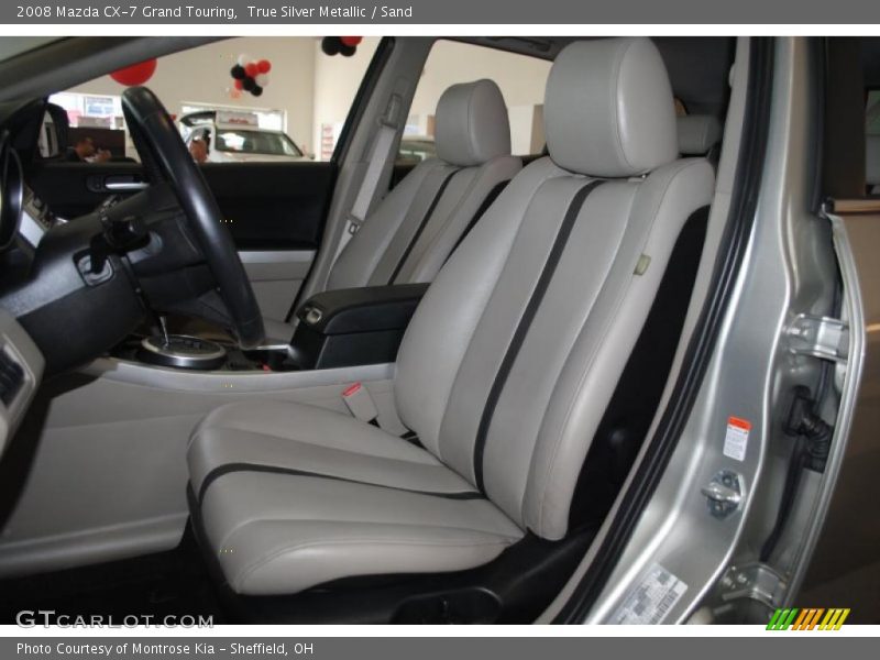 True Silver Metallic / Sand 2008 Mazda CX-7 Grand Touring
